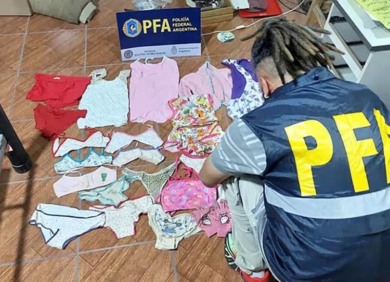 El sospechoso, de 26 años, fue detenido en una redada internacional realizada por la Superintendencia de Investigaciones Federales de la PFA.