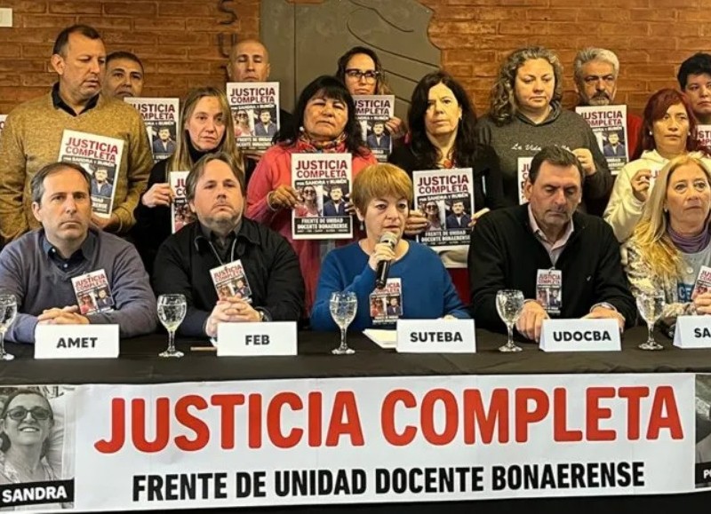 Conferencia de prensa realizada en Ciudad Autónoma de Buenos Aires (CABA).