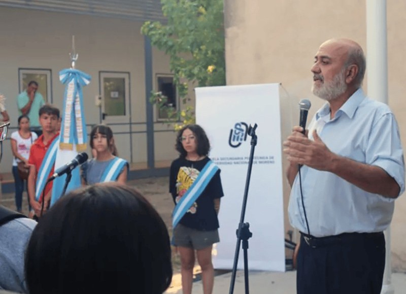 El rector universitario Hugo Andrade.