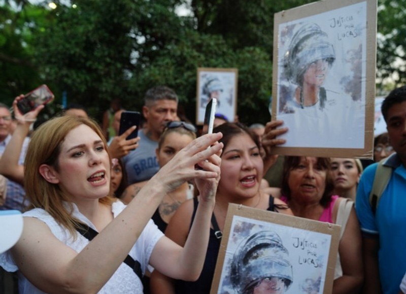 La diputada de La Libertad Avanza (LLA), Lilia Lemoine, se hizo presente para politizar una marcha noble.