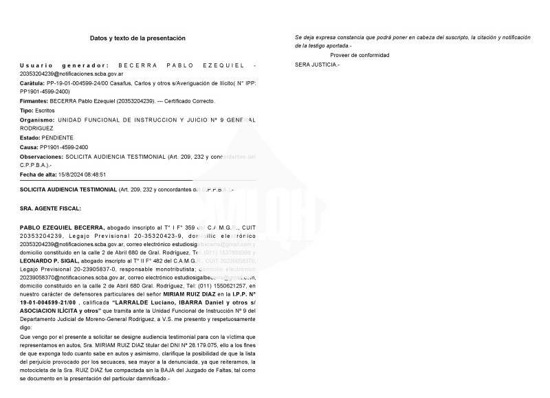 Documento de prueba. (Foto: Moreno es lo que hay)