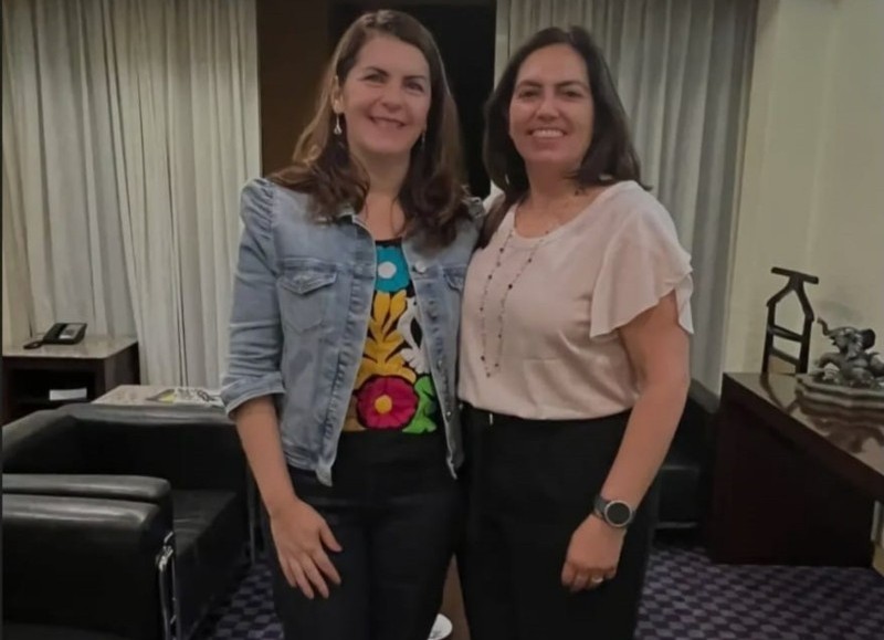 La intendente de Moreno, Mariel Fernández.
