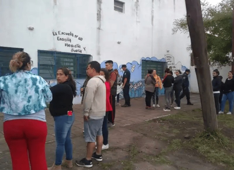 La Escuela 60 de Villa Ángela en la localidad bonaerense de Moreno.