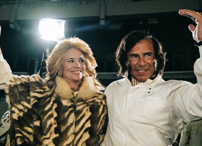 El equipo de la serie sobre Menem siguió rituales sugeridos por personas del entorno de producción.