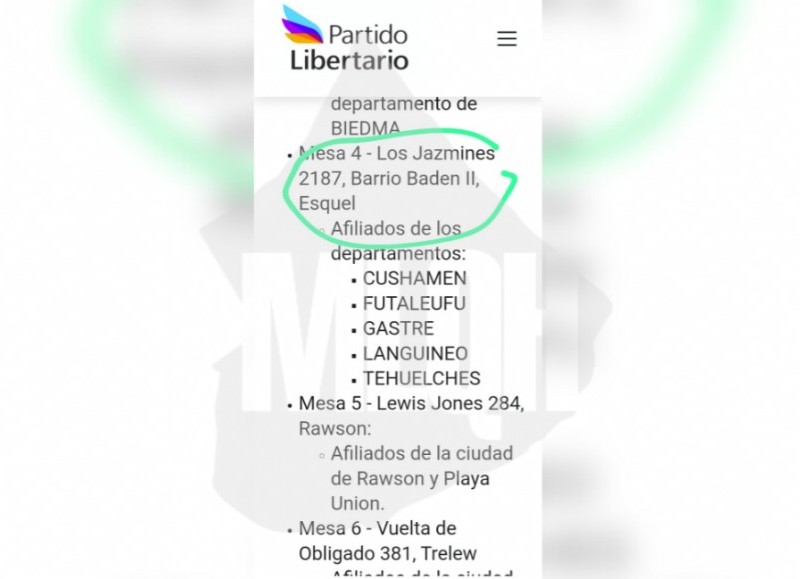 Documentos y testimonios internos señalan que Diego Larumbe y Brenda Huenchullanca habrían incumplido la Carta Orgánica del partido mientras se desempeñaban en cargos provinciales y locales. 

