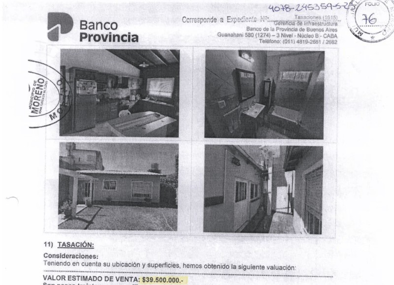 Pruebas del Banco Provincia.