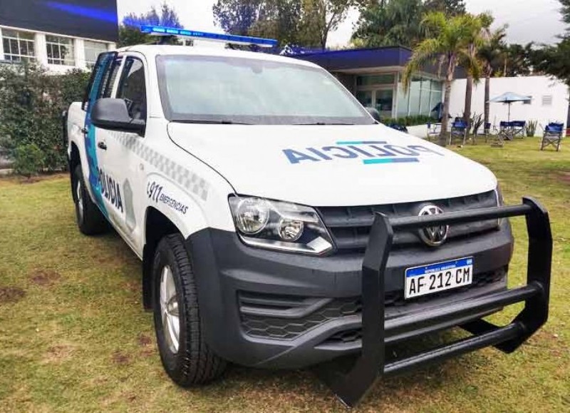 Coche policial de la provincia de Buenos Aires.