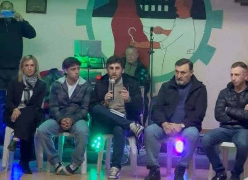 Bernardo Zubeldia lideró el lanzamiento en el sindicato de la carne.
