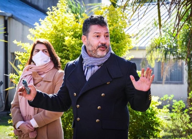 El presidente del BAPRO, Gustavo Adolfo Menéndez.