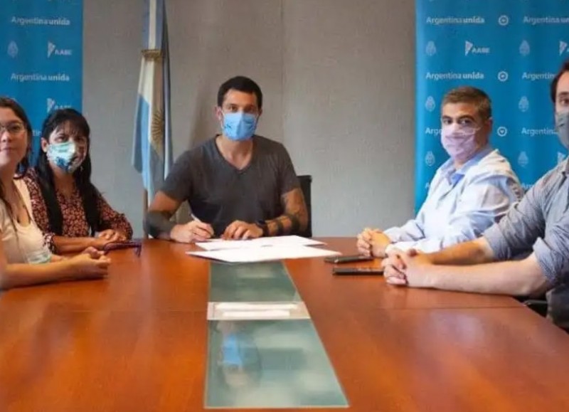 Se firmó un convenio para la instalación de un espacio de resguardo para víctimas de violencia, mujeres, LGBTIQ+ y niños.