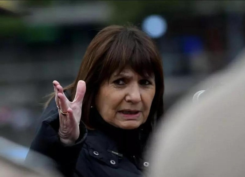 La actual ministra de Seguridad, Patricia Bullrich.