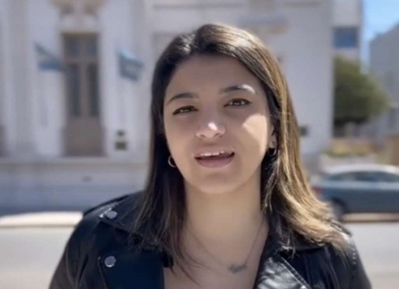 La candidata de La Libertad Avanza (LLA), espacio que conduce Javier Milei, Daiana Durán.