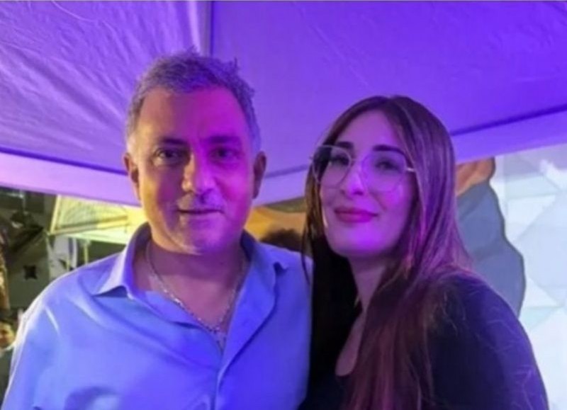 Sebastián Pareja junto a María Gracia Le Coche