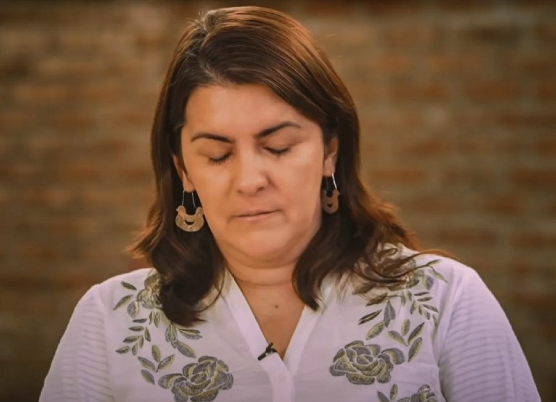 La intendente de Moreno, Mariel Fernández.