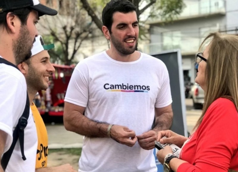El dirigente y concejal de Juntos por el Cambio, Demián Naya.