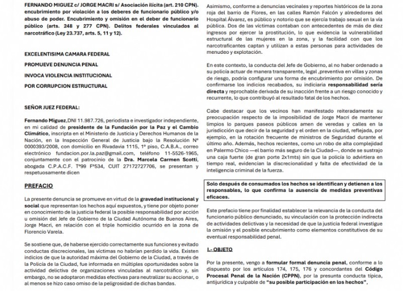 Florencio Varela exige justicia por el triple homicidio.