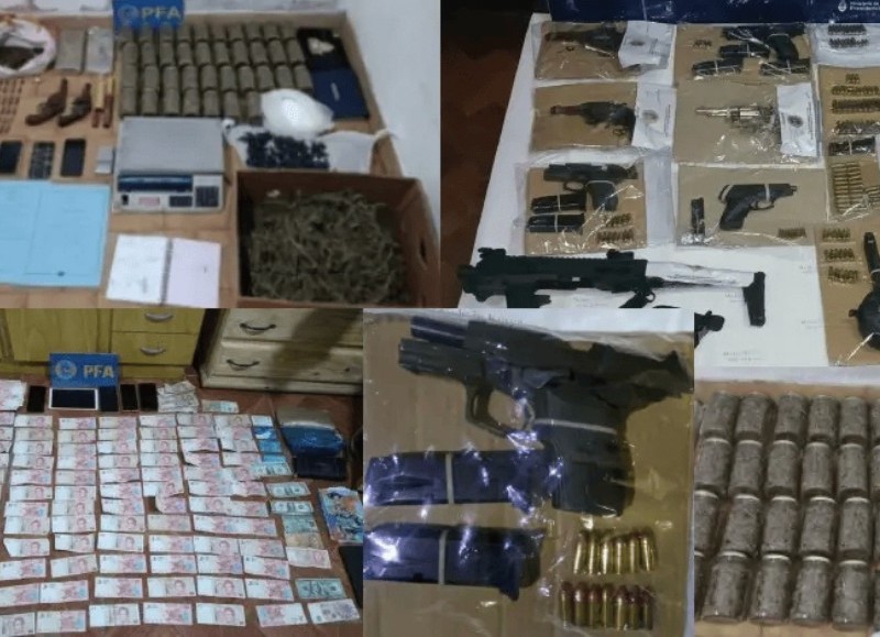 Fue tras una serie de operativos en el barrio Manantiales.