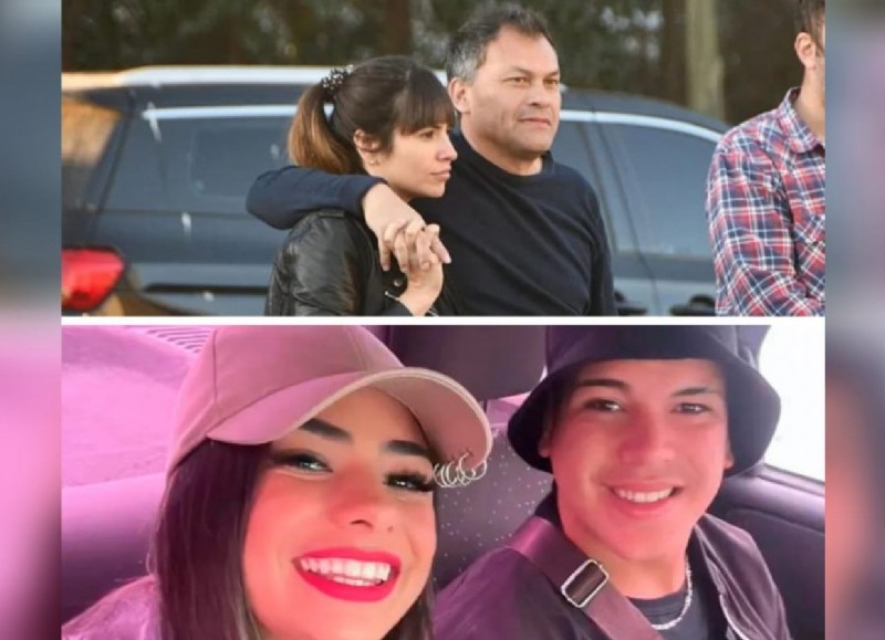 Walter Festa, Romina Uhrig, Daniela Celis y Thiago.