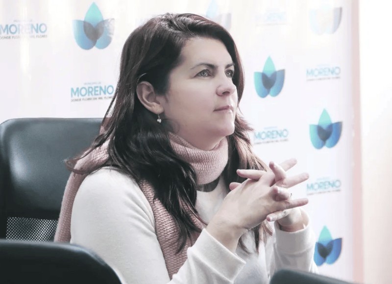 La intendente bonaerense Mariel Fernández de Moreno.
