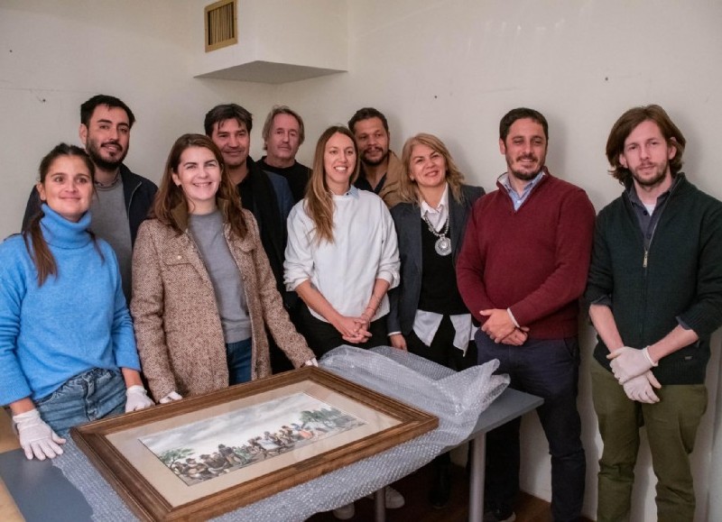 Todos en una foto. 