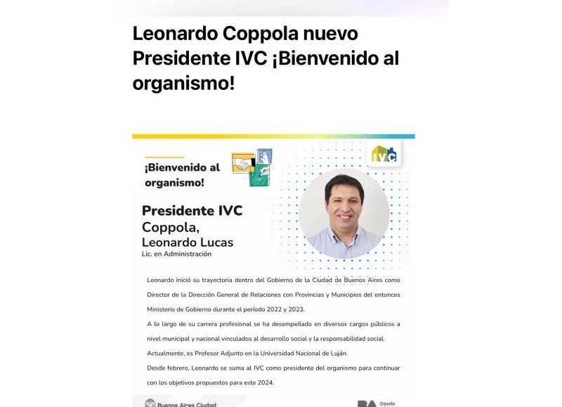 CV de Leonardo Coppola.