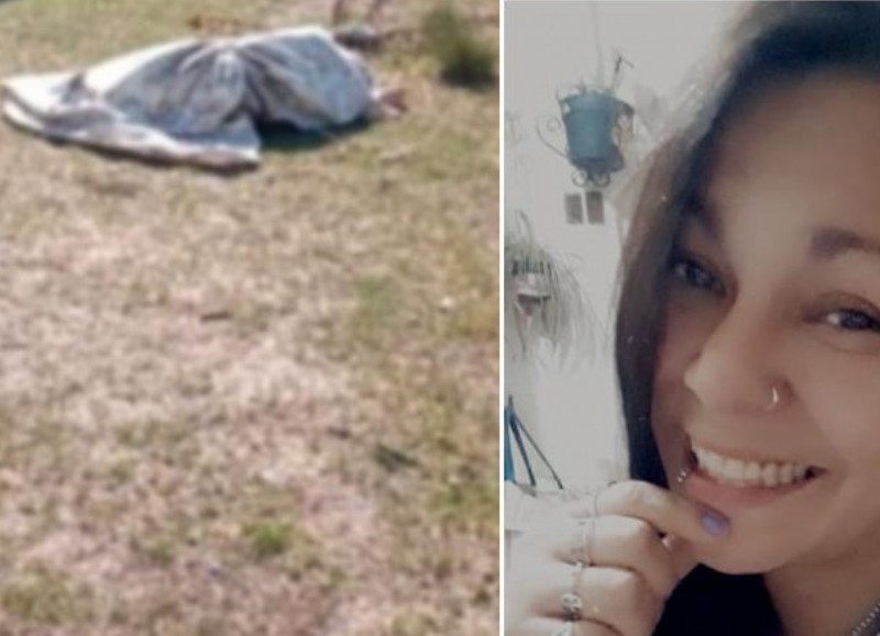 Los investigadores del femicidio de María Laura Cejas, que tras ser asesinada fue arrojada, envuelta en un acolchado, en un baldío de General Rodríguez.