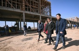 José C. Paz: Kicillof e Ishii recorrieron los avances de las obras de la Facultad