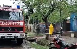 Bomberos Voluntarios de Moreno llegó tarde a un incendio por la autobomba y cuatro personas murieron
