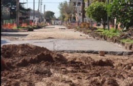 San Miguel: avanza la repavimentación de las calles principales de la ciudad