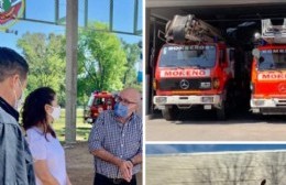 Moreno en offside: Mariel Fernández y los bomberos voluntarios están más sucios que una papa