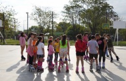 Merlo: comienza el patín artístico en la escuela deportiva municipal